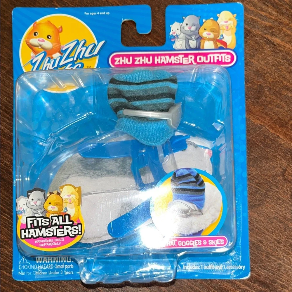 3/$25 Hamster Outfit - Blue and Black